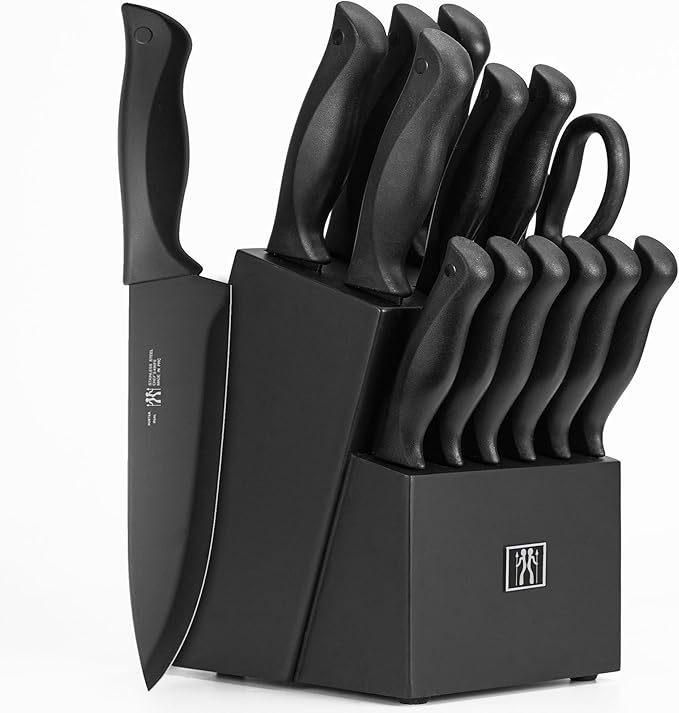 Knife Set, Dishwasher Safe Kitchen Knife Set with...