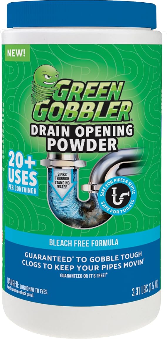 Green Gobbler Drain Clog Remover & Drain Cleaner...